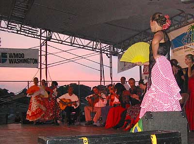 Arte Flamenco in Baltimore June 2002