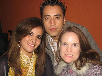 Daniela, Fernando and Tara