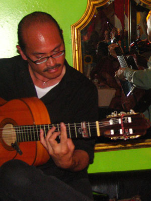 Flamenco guitarist Miguelito