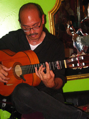 Flamenco guitarist Miguelito