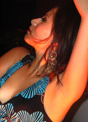Flamenco dancer Ginette