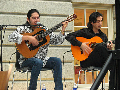 Jose and Ramin closing the second set with a rumba