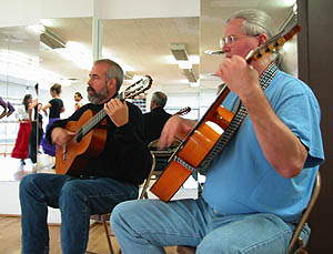 Michael Blalock and Marty Dow