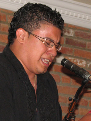 Flamenco singer Hector Marquez