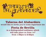 Feria de Sevilla at Taberna del Alabardero