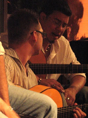 Mateo Romero accompanying Hector