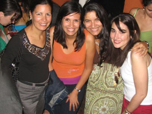 Patricia, Adriana, Josefina and Paula at Bodega