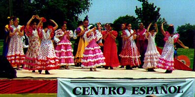 Child students of Ena Camargo's Viva Flamenco studio