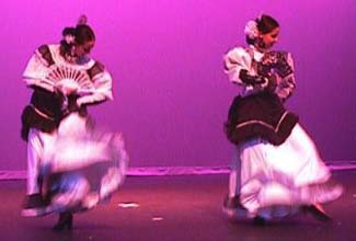 Sylvia Pantano and Audrey Ford performing Guajiras